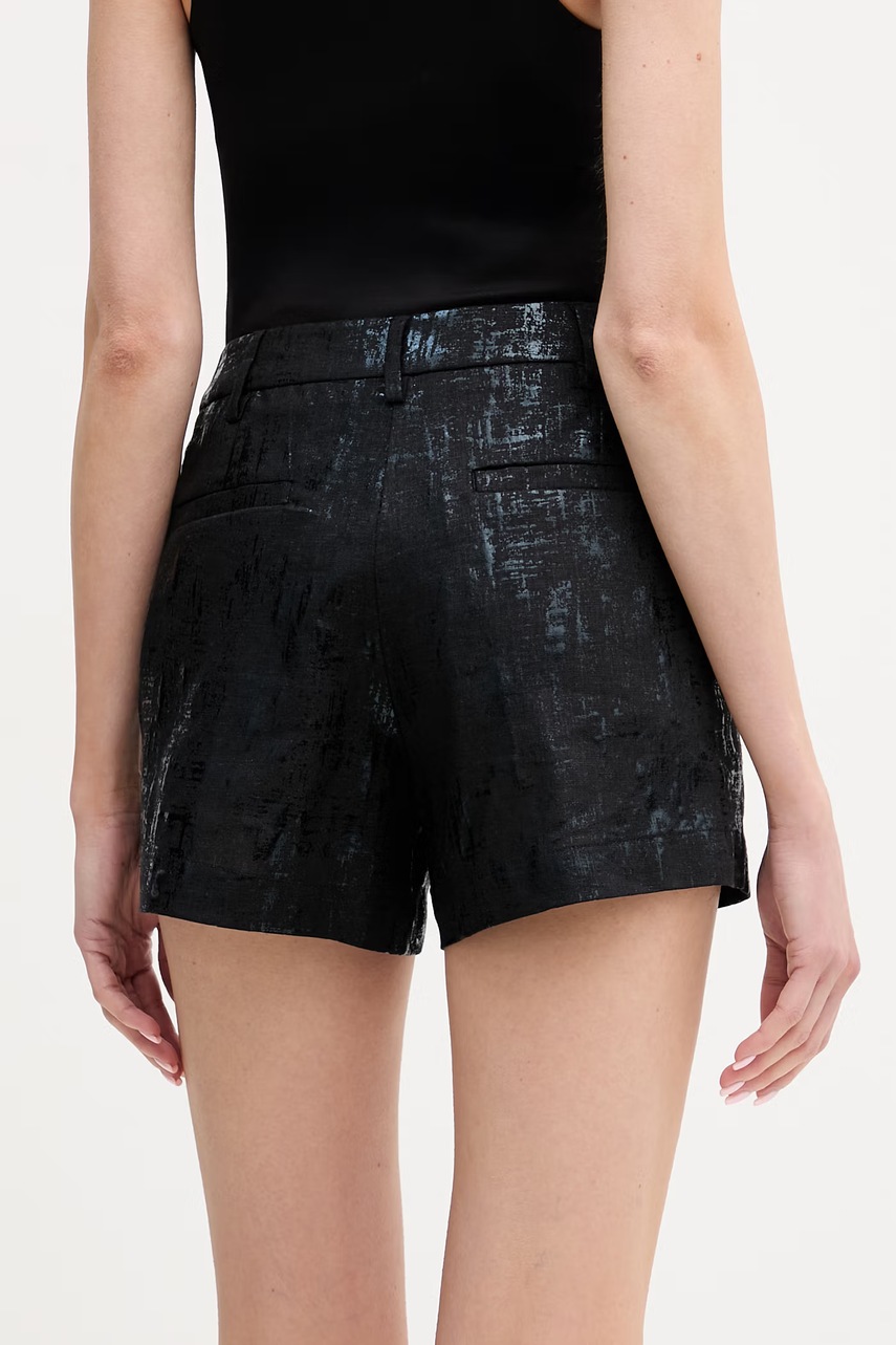 Šortky s přídavkem lnu Silvian Heach RABAD (obrázek 3)