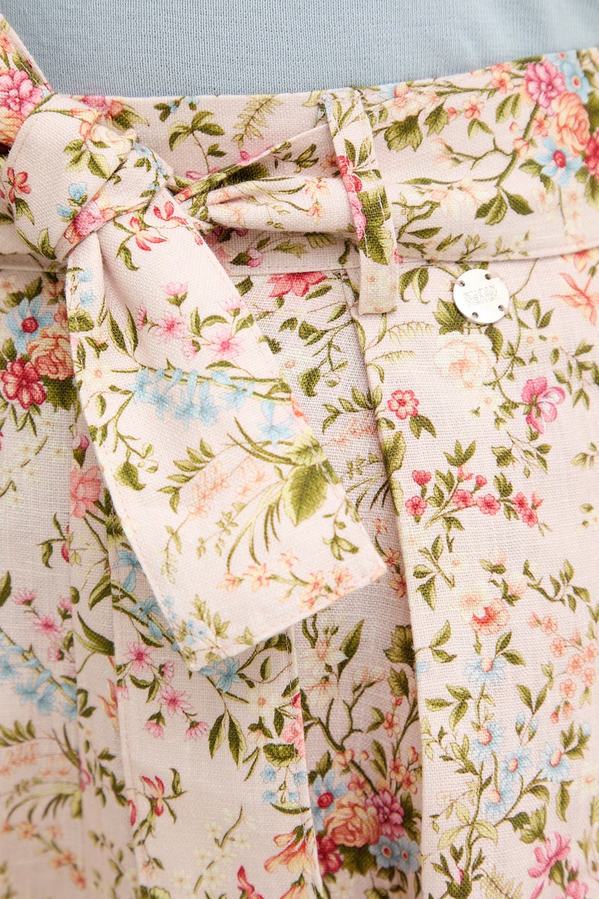 Lněné kraťasy Silvian Heach ALIMO