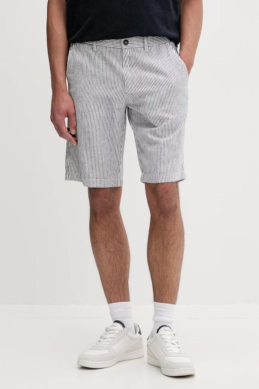 Marc O'Polo pantaloni scurți pentru bărbați, din in