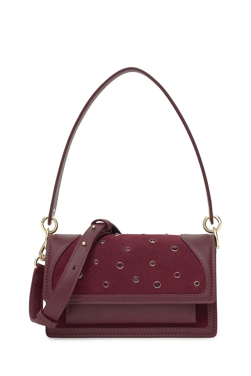 Tous poșetă Bandolera culoarea bordo, 2002358521