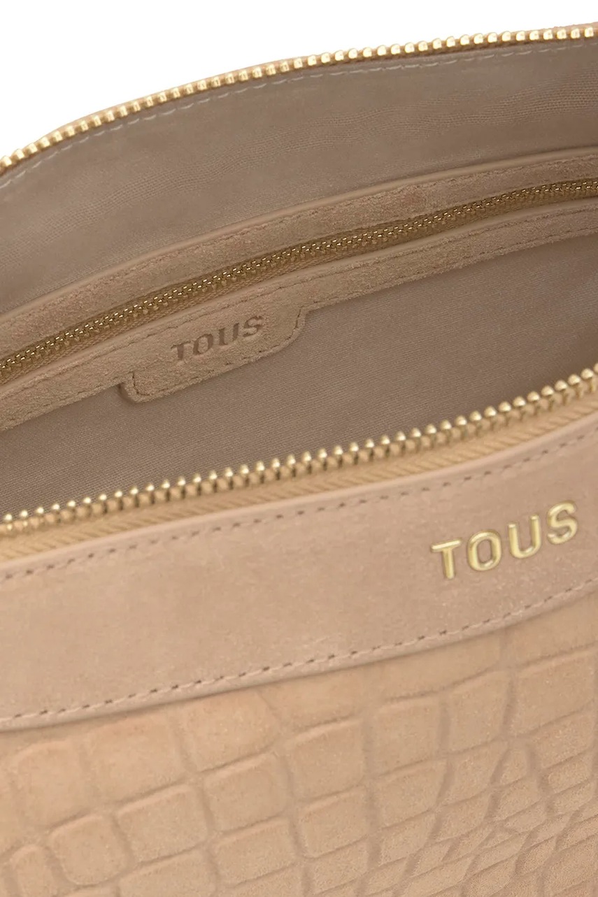 Semišová kabelka Tous Halfmoon (obrázek 3)