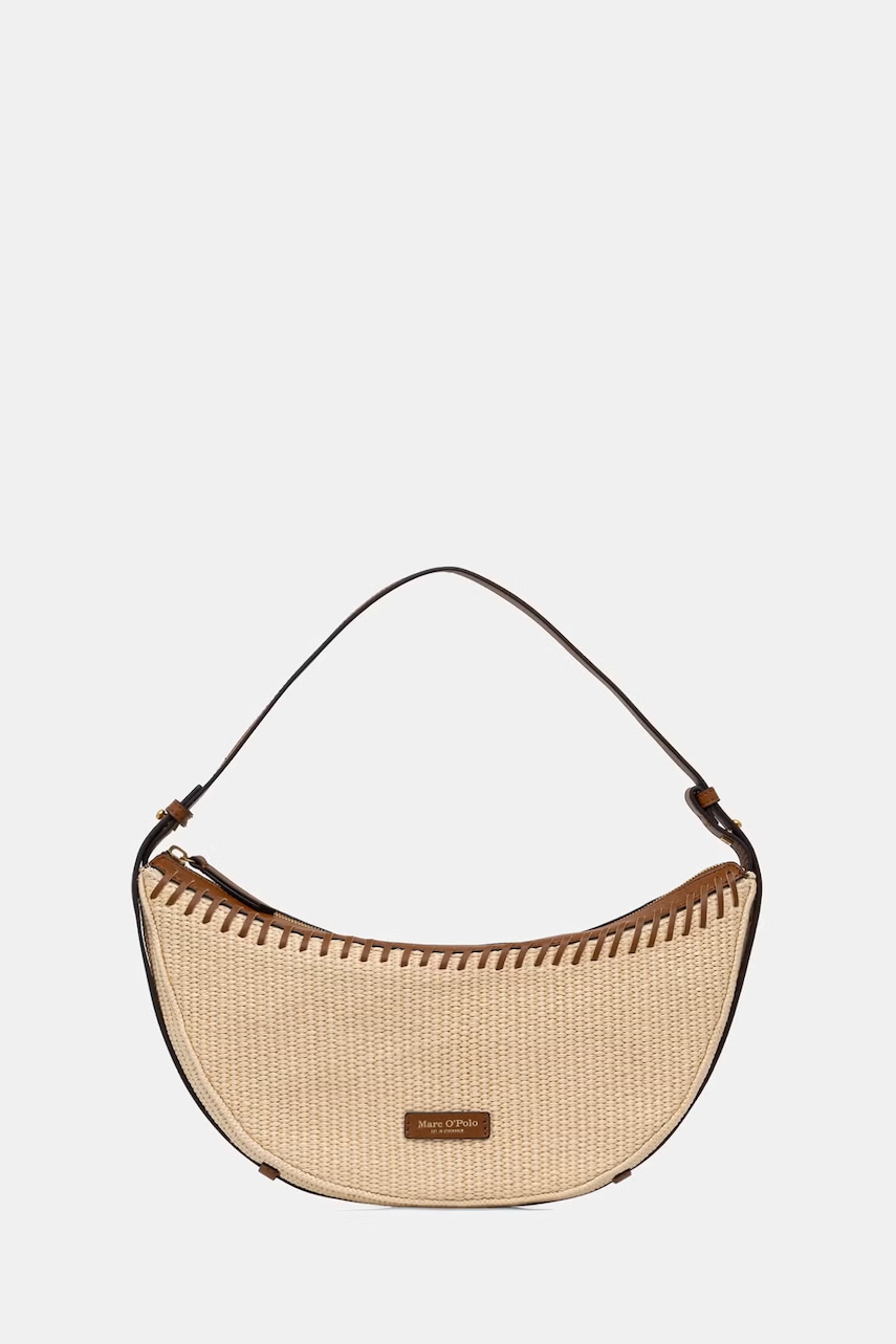 Marc O'Polo geantă croissant pentru femei împletită