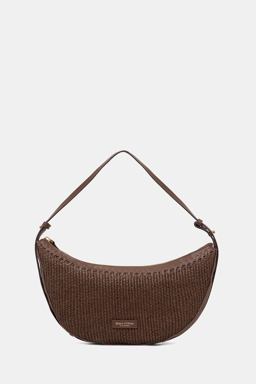 Marc O'Polo geantă croissant pentru femei împletită