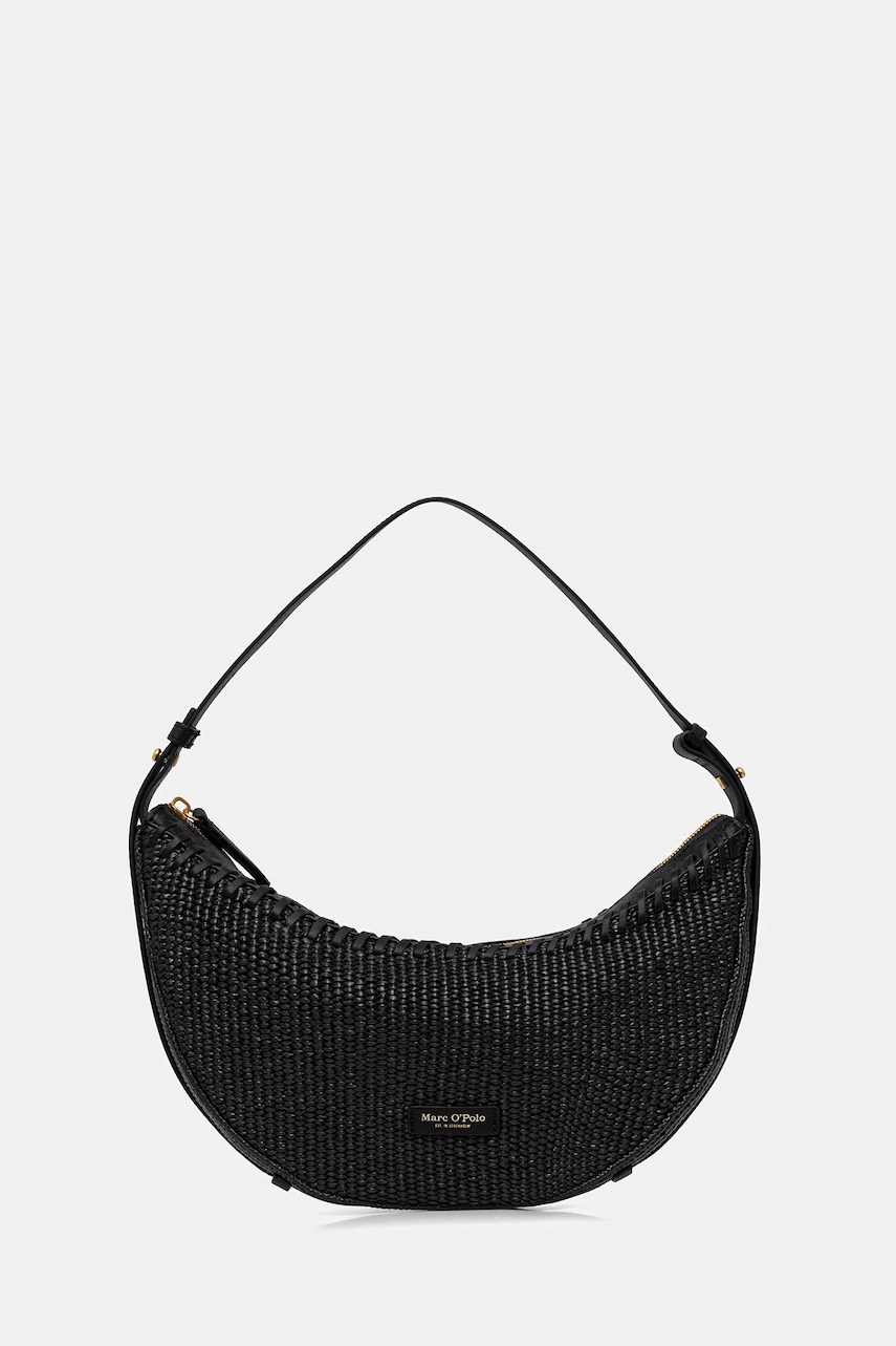 Marc O\'Polo Geantă croissant femeiască împletită