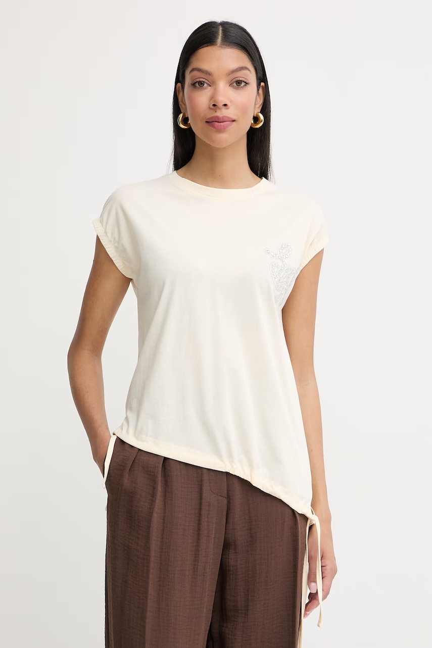 Silvian Heach t-shirt γυναικείο βαμβακερό WABAK
