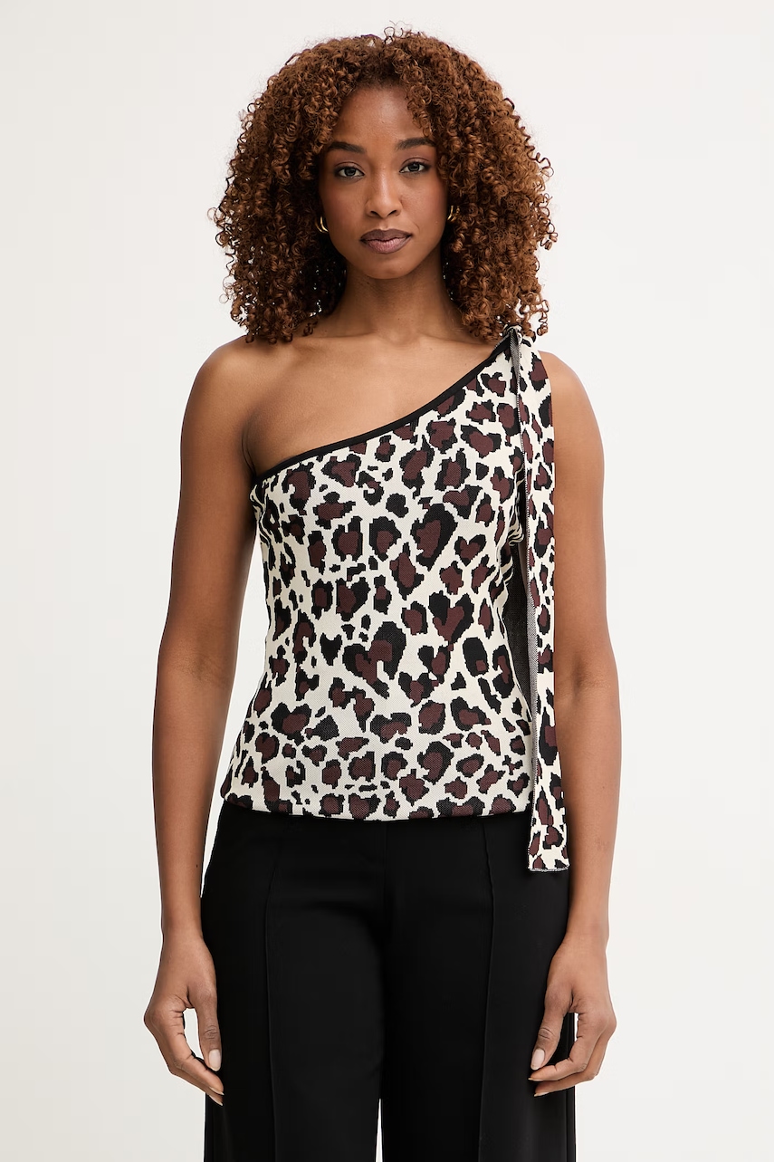 Silvian Heach top pentru femei, din vâscoză TATIMI