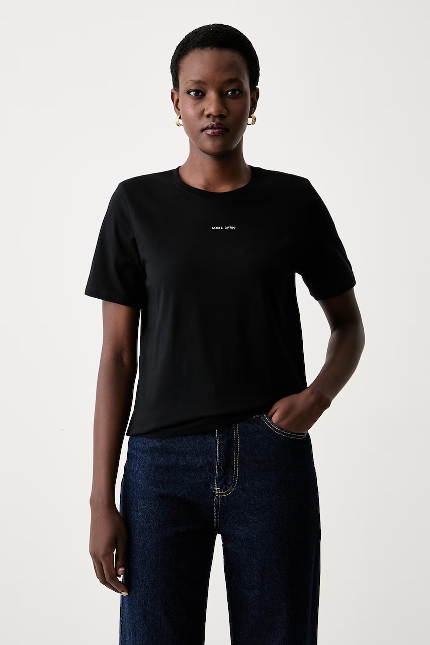 Muuv. Muuv T-shirt damski bawełniany