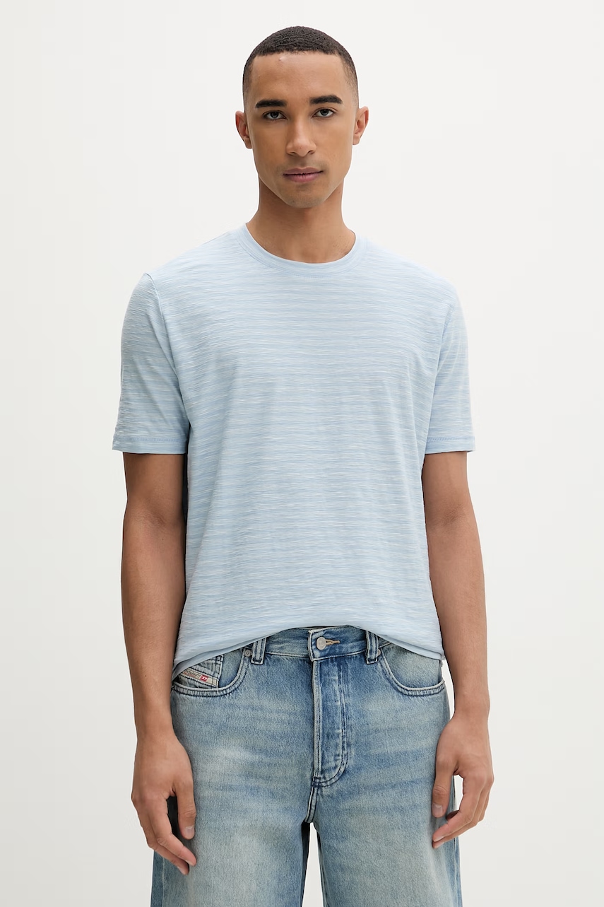 Marc O'Polo t-shirt ανδρικό βαμβακερό 5000013968 μπλε