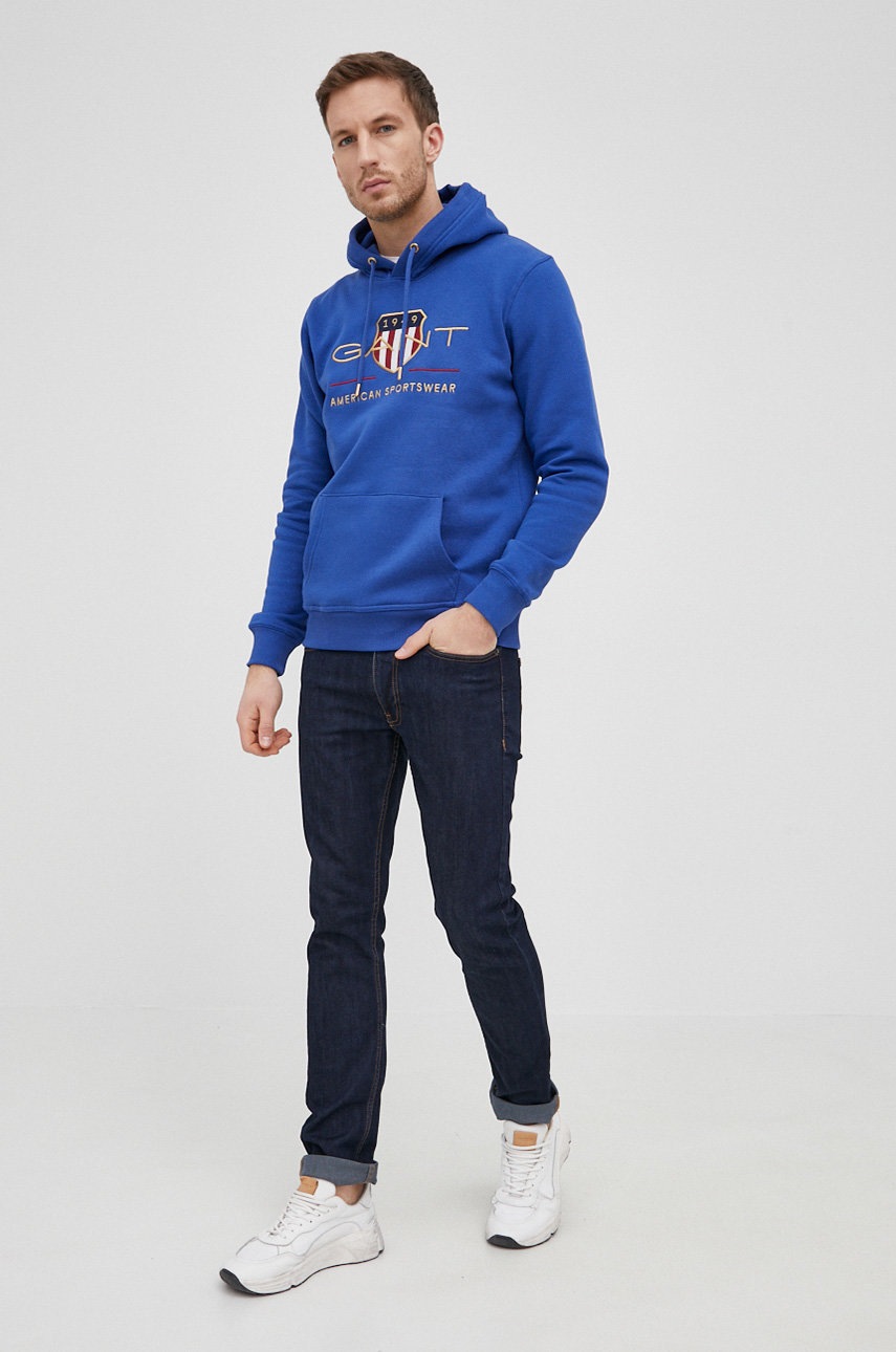 

Кофта Gant мужская с аппликацией