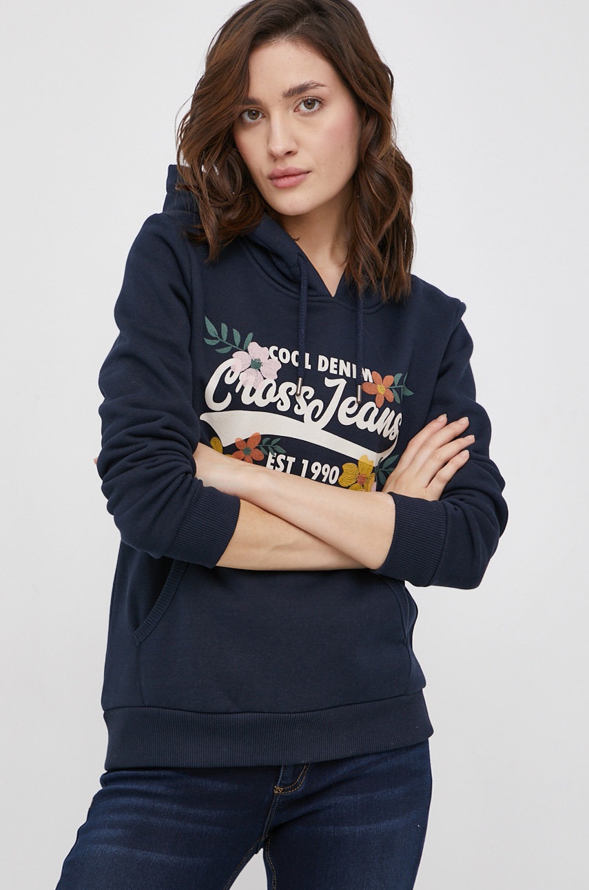 

Cross Jeans - Суичър, Тъмносин