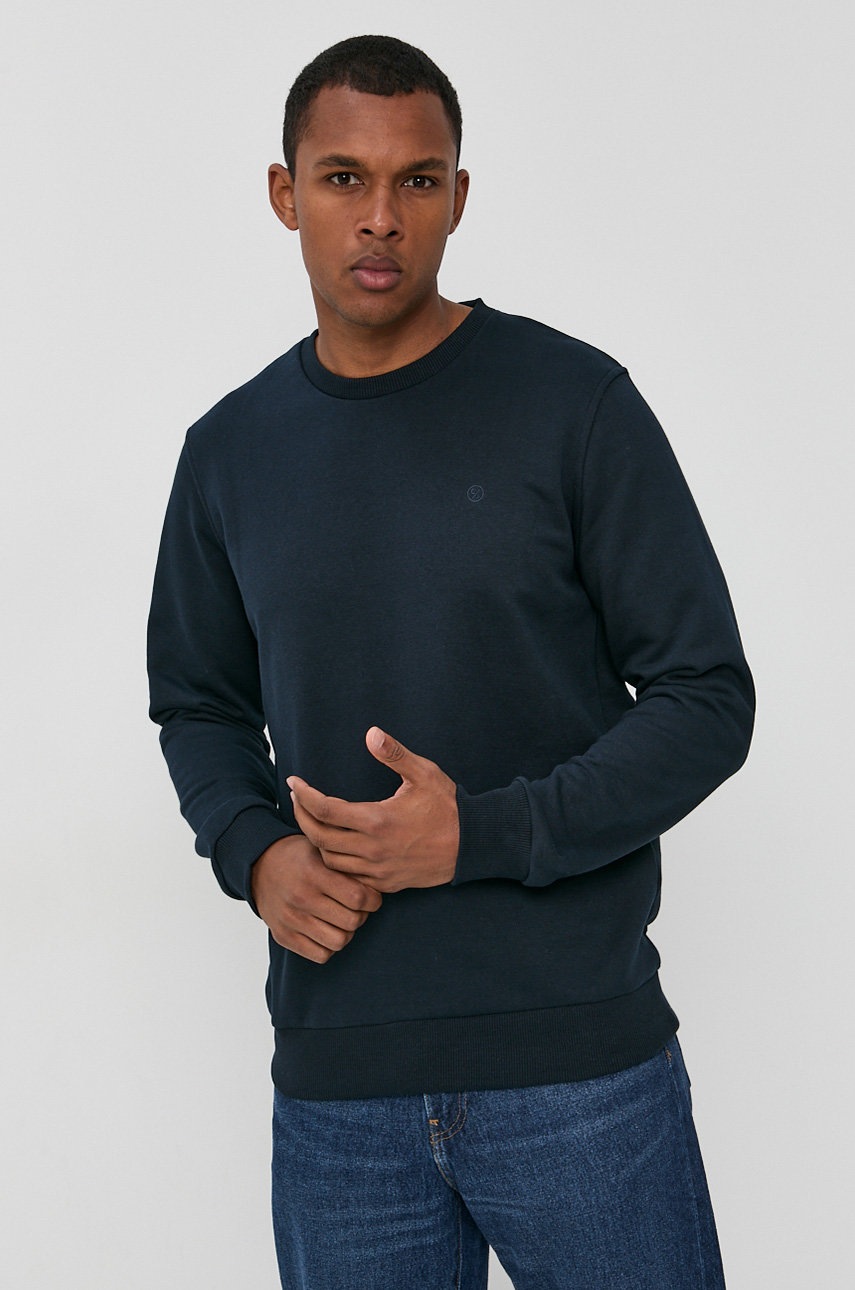 

Кофта Cross Jeans мужская цвет синий гладкая