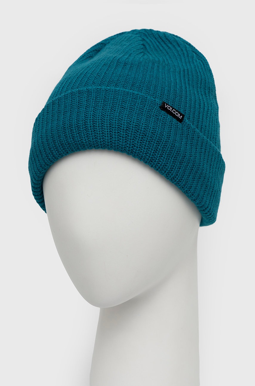 

Шапка Volcom колір бірюзовий