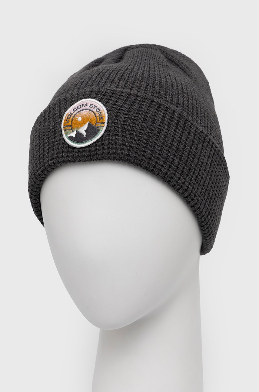 

Шапка Volcom цвет серый