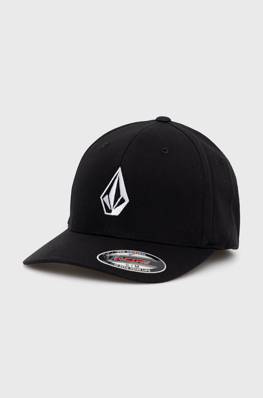 

Кепка Volcom цвет чёрный гладкая
