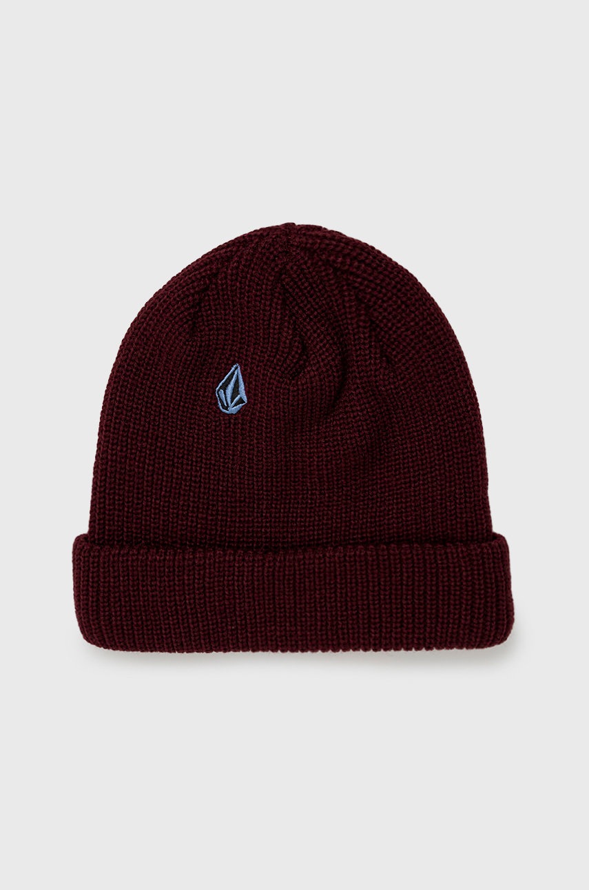 

Шапка Volcom в кафяво, Бордо