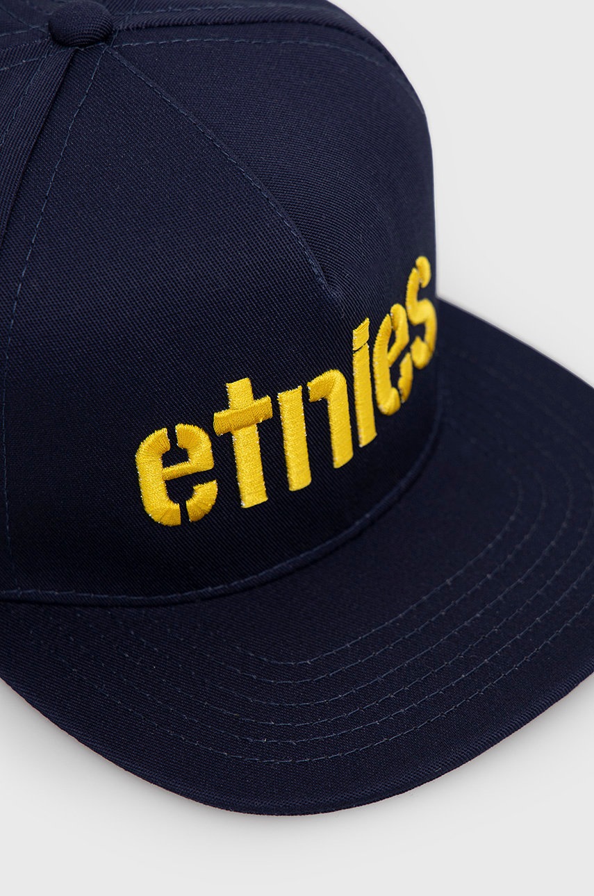 

Кепка Etnies Icon колір синій з аплікацією