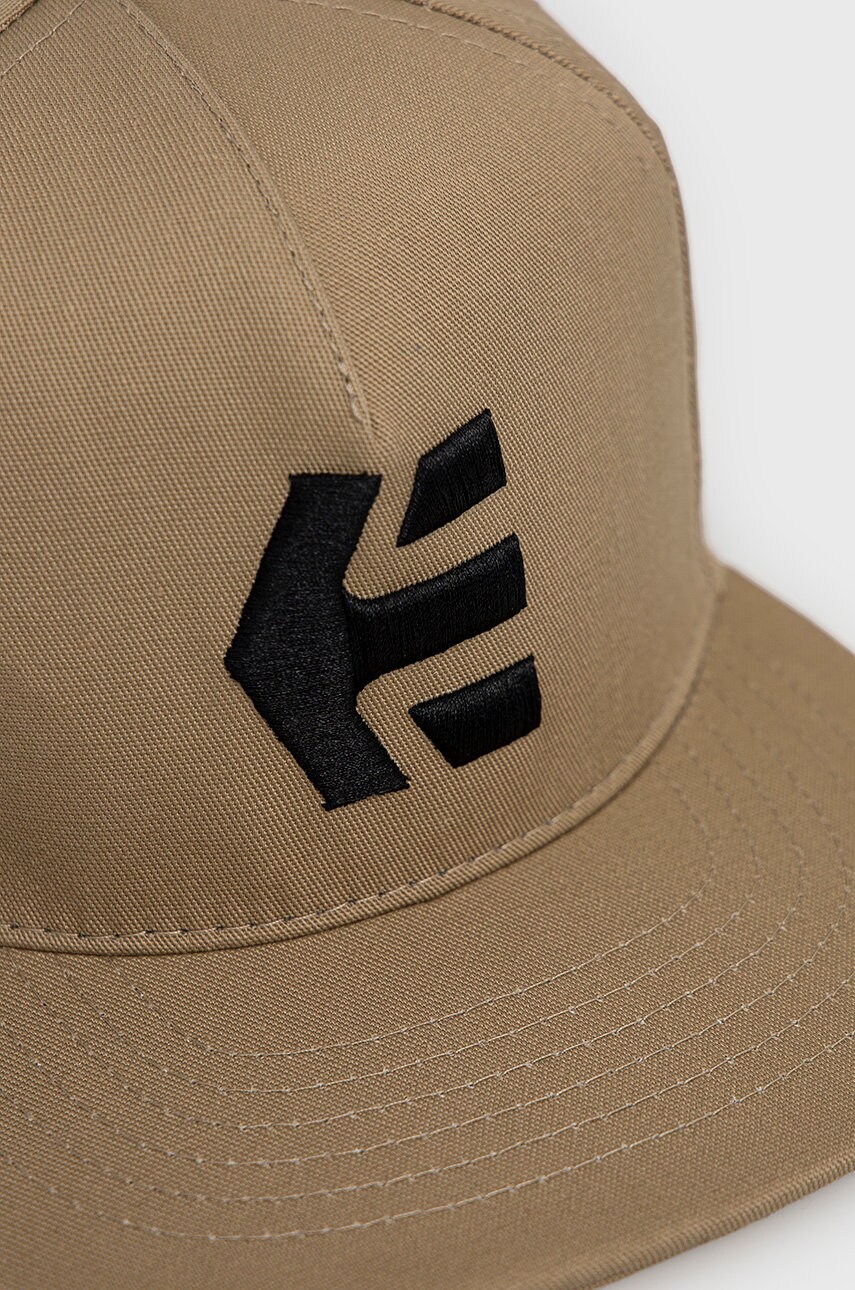 

Кепка Etnies Icon колір зелений з аплікацією