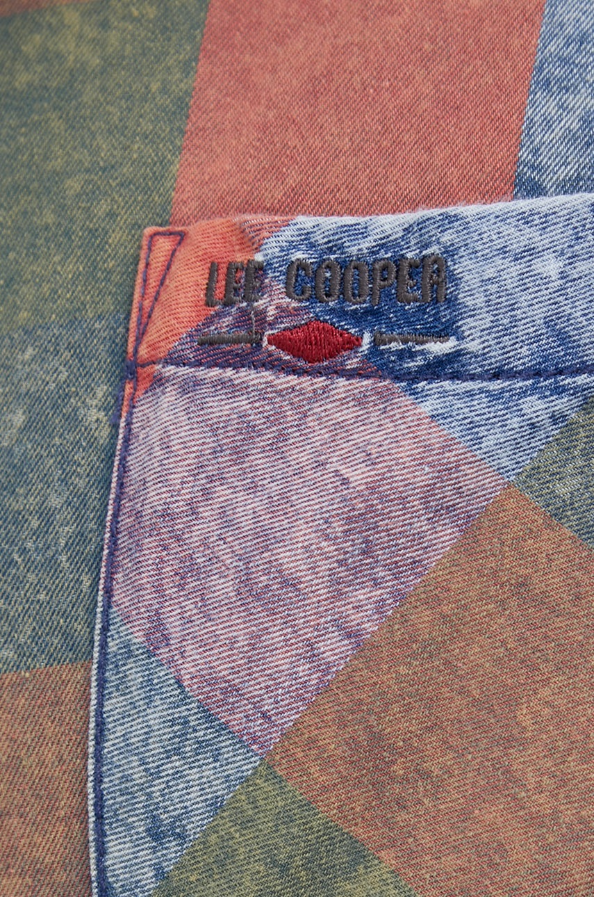 

Хлопковая рубашка Lee Cooper мужская regular классический воротник