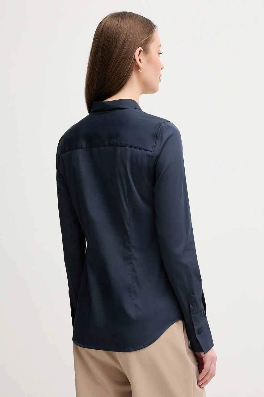 Πουκάμισο Mos Mosh χρώμα: μαύρο φωτογραφία