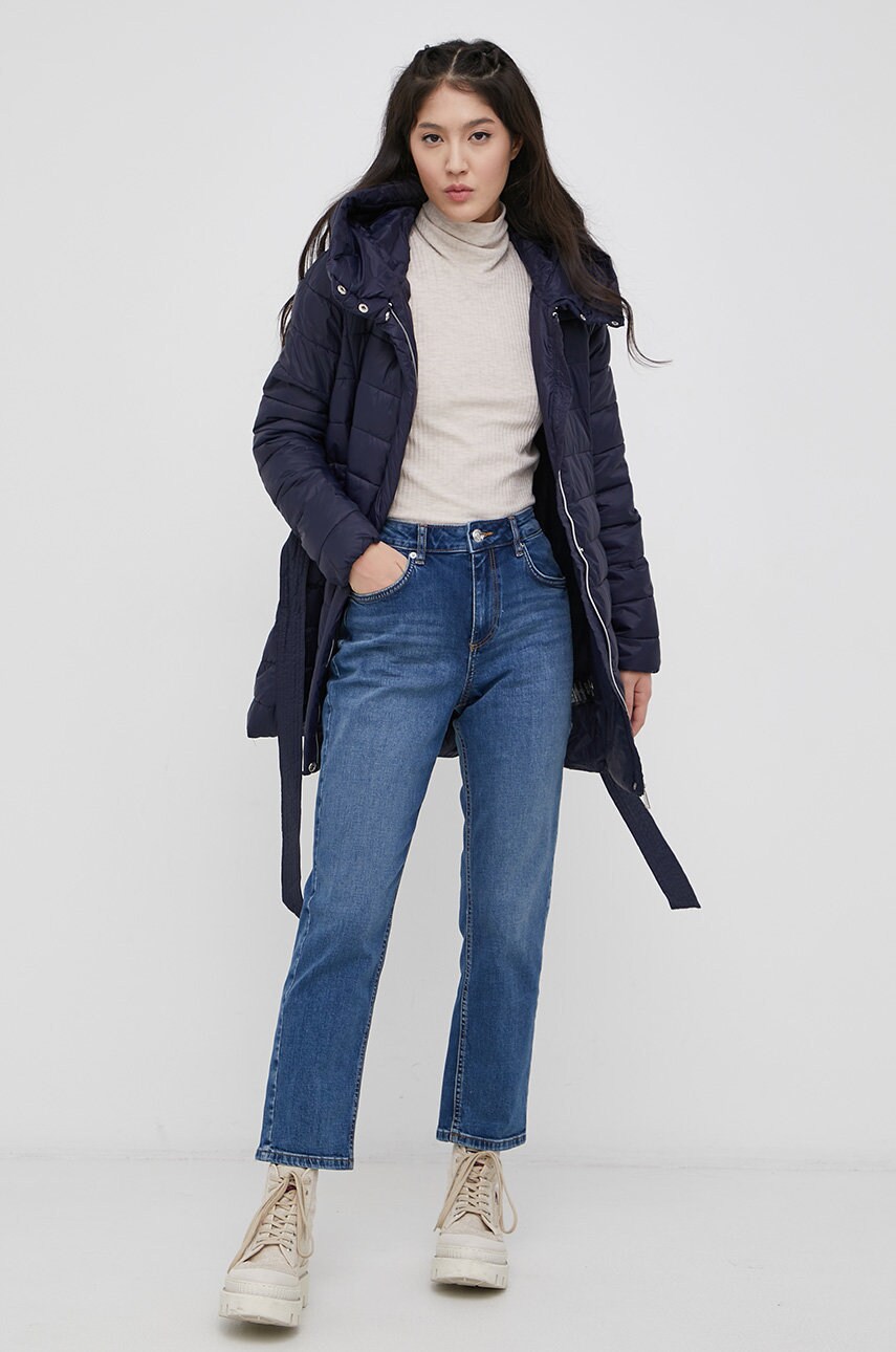 

Куртка Cross Jeans женская цвет синий переходная