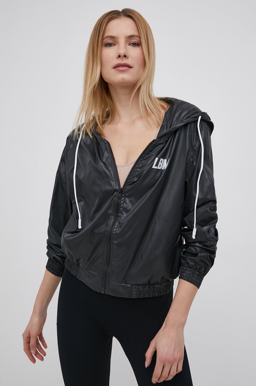 

Яке LaBellaMafia дамско в черно с преходна изолация, Черен