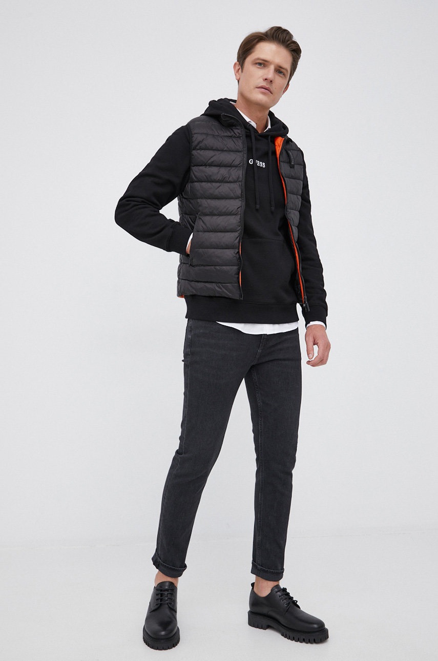 

Елек Bomboogie мъжки в черно с преходна изолация, Черен