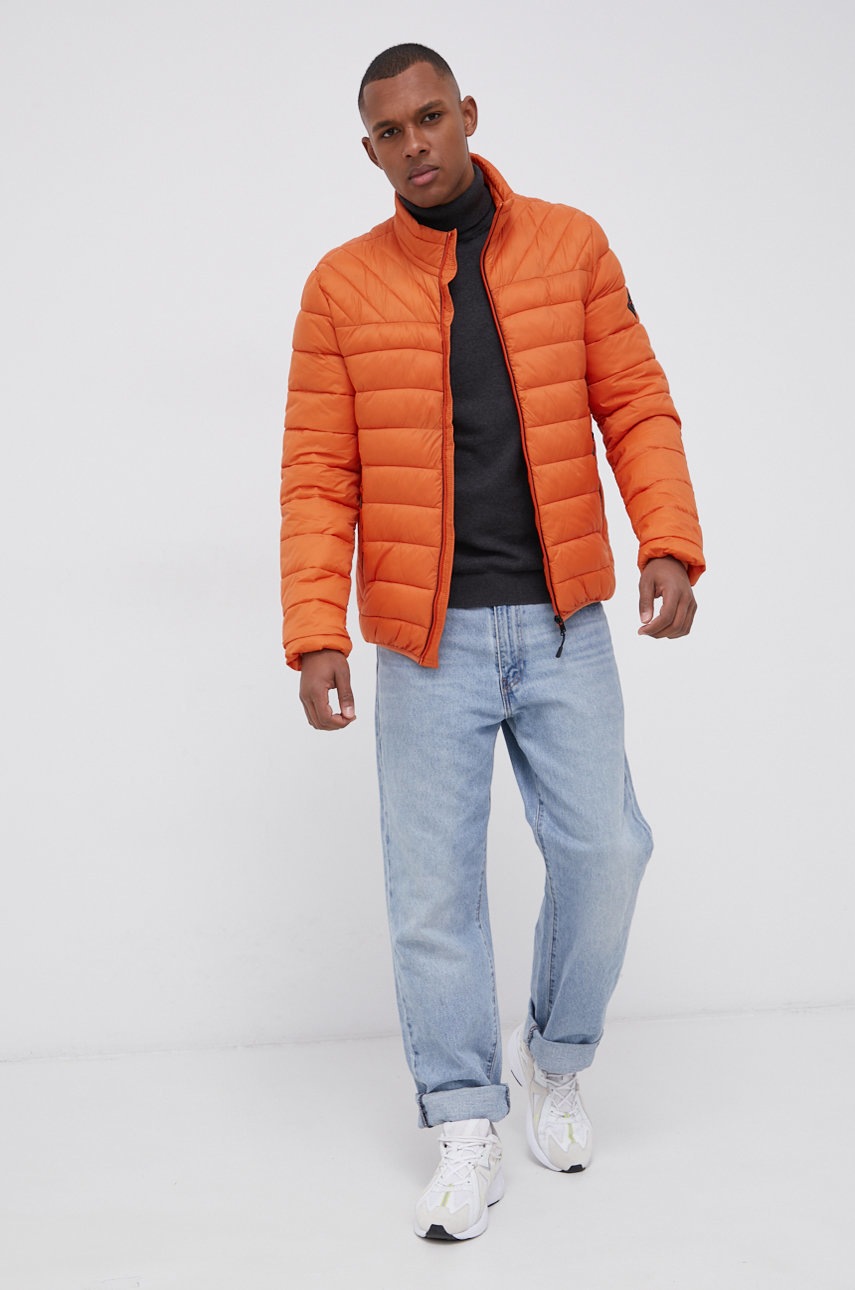 

Куртка Cross Jeans мужская цвет оранжевый зимняя