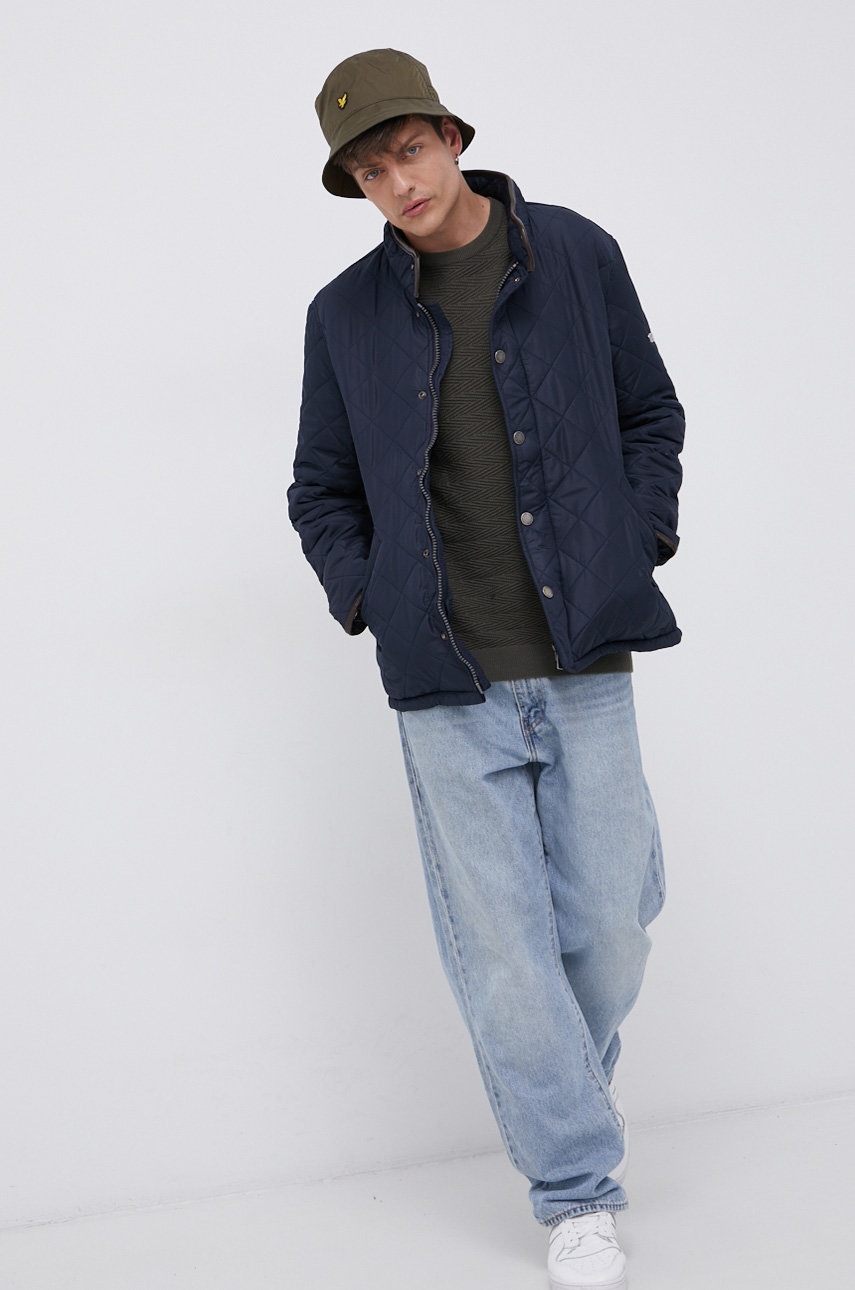 

Куртка Cross Jeans мужская цвет синий переходная