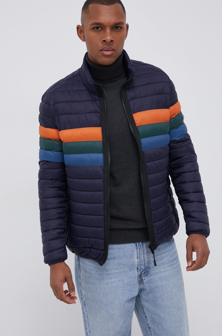 

Куртка Cross Jeans чоловіча колір синій зимова