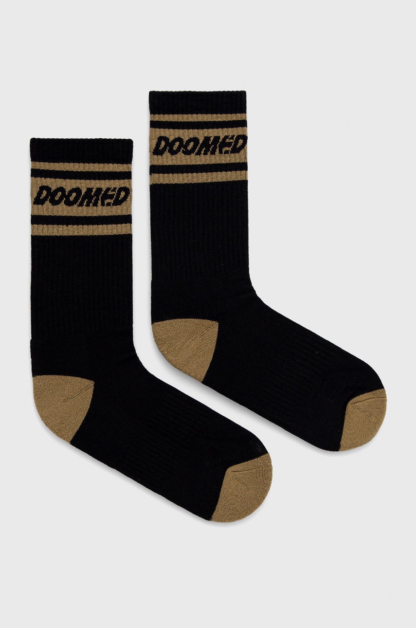 

Чорапи Etnies Doomed мъжки в черно, Черен