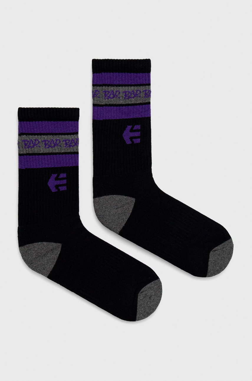 

Чорапи Etnies Rad мъжки в черно, Черен