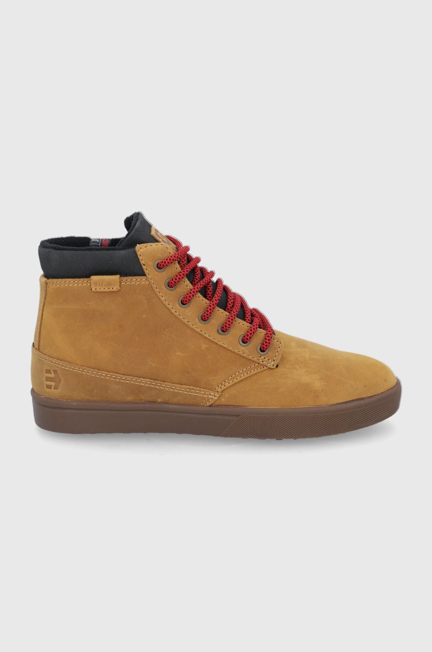

Кожени обувки Etnies Jameson мъжки в жълто, Жълт