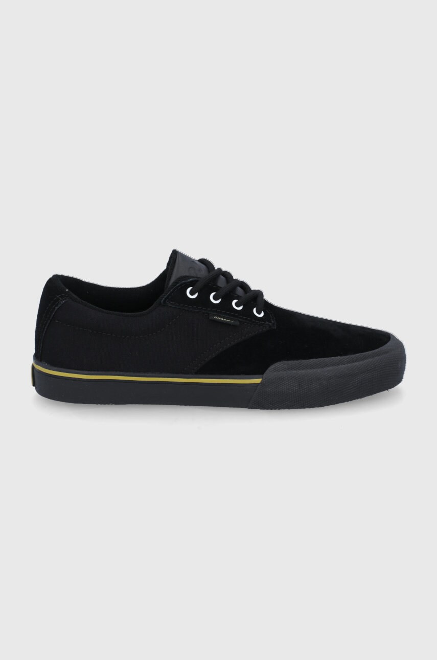 Etnies teniși jameson vulc x doomed bărbați, culoarea negru