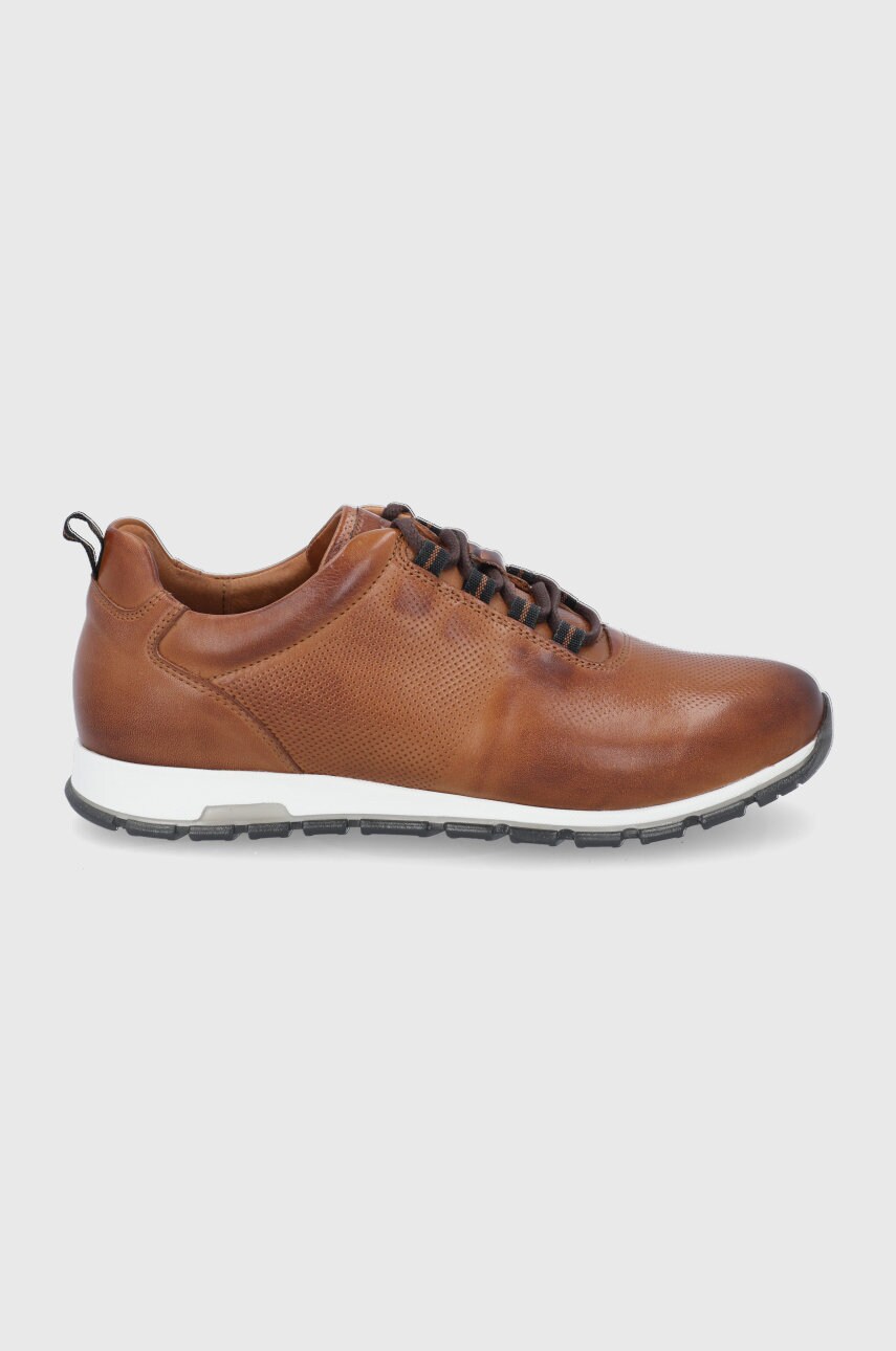 Wojas ghete de piele culoarea maro