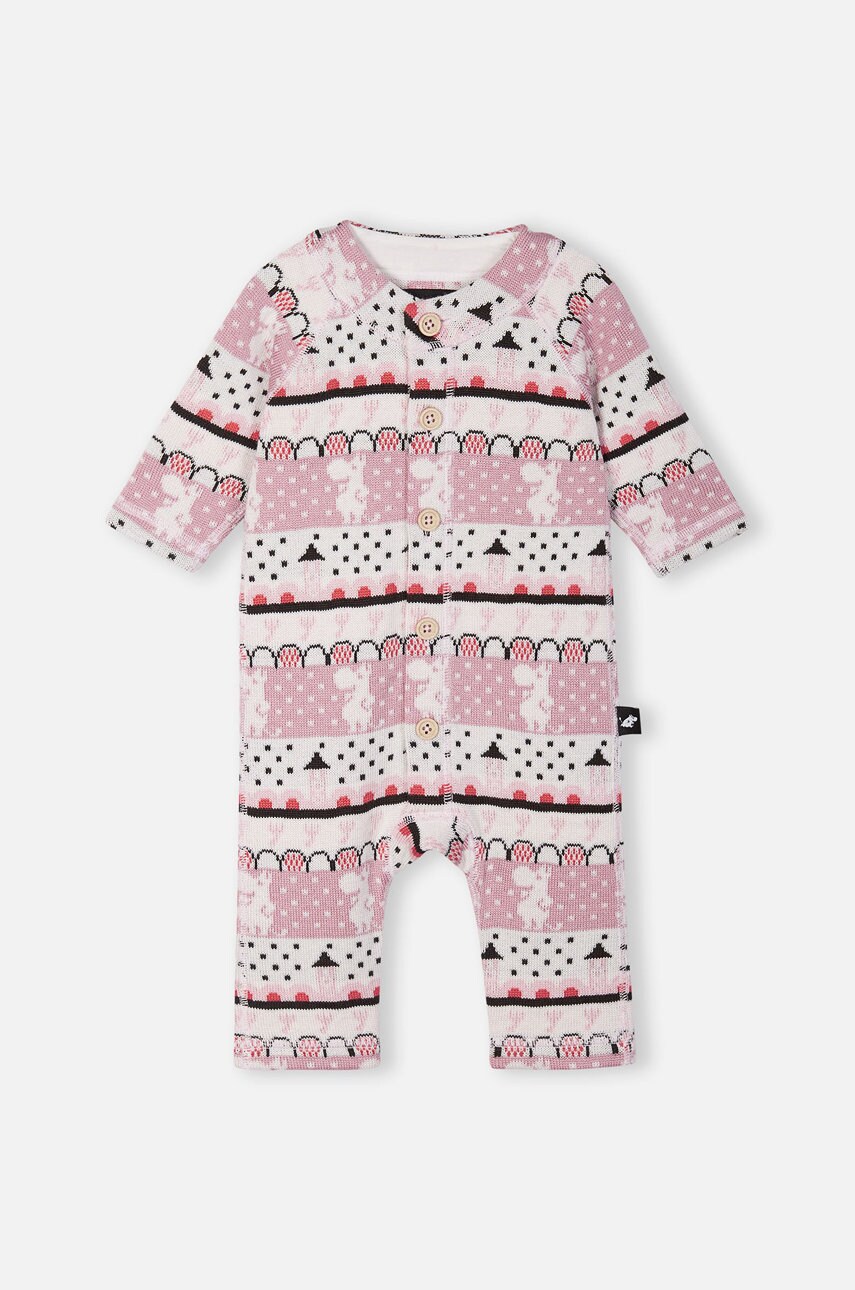Reima combinezon bebe moomin mysig culoarea roz
