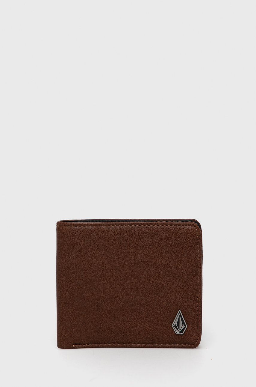 Peňaženka Volcom pánska, hnedá farba