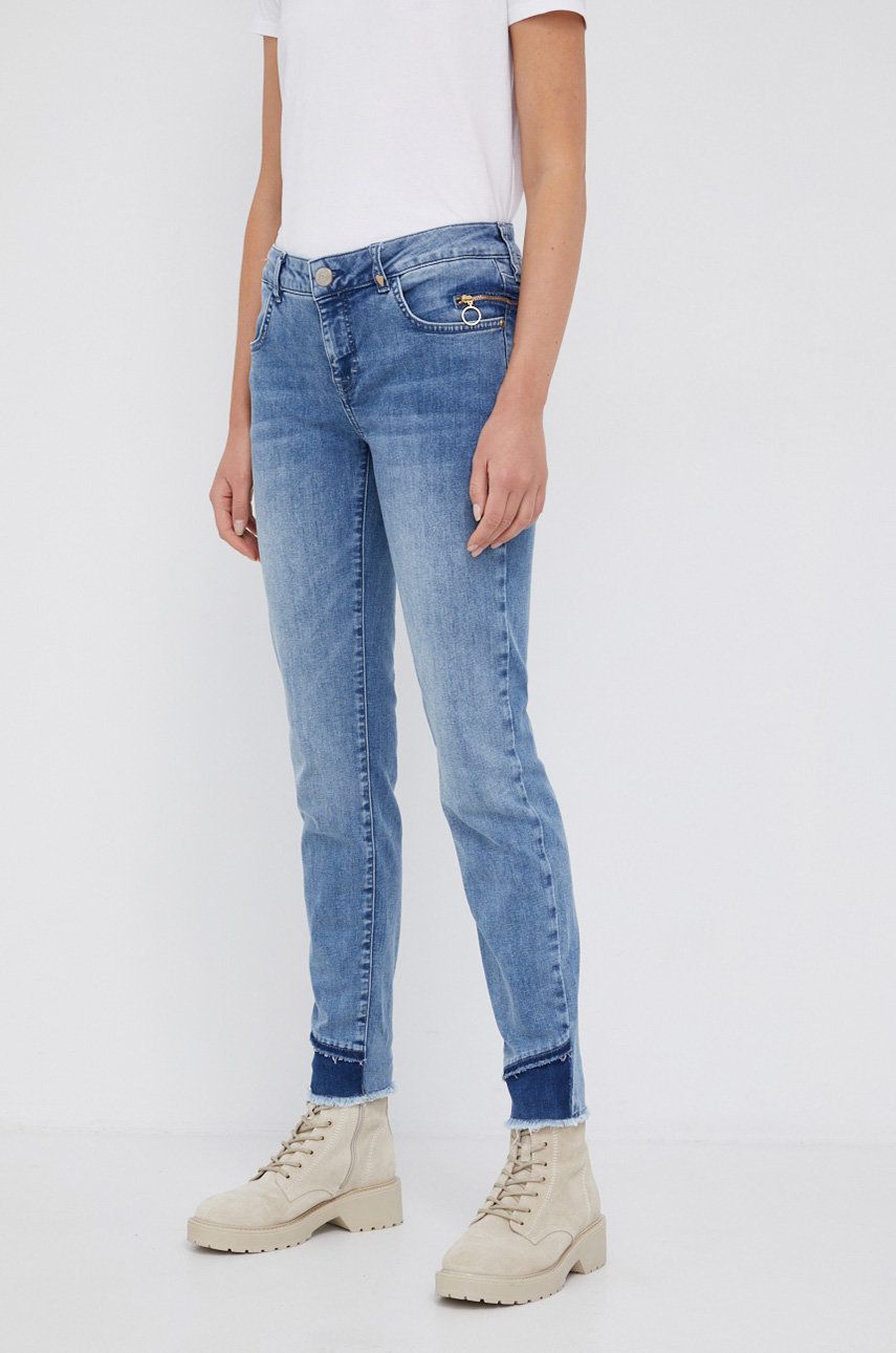 Mos Mosh Jeans Summer Edge femei, high waist answear.ro imagine megaplaza.ro