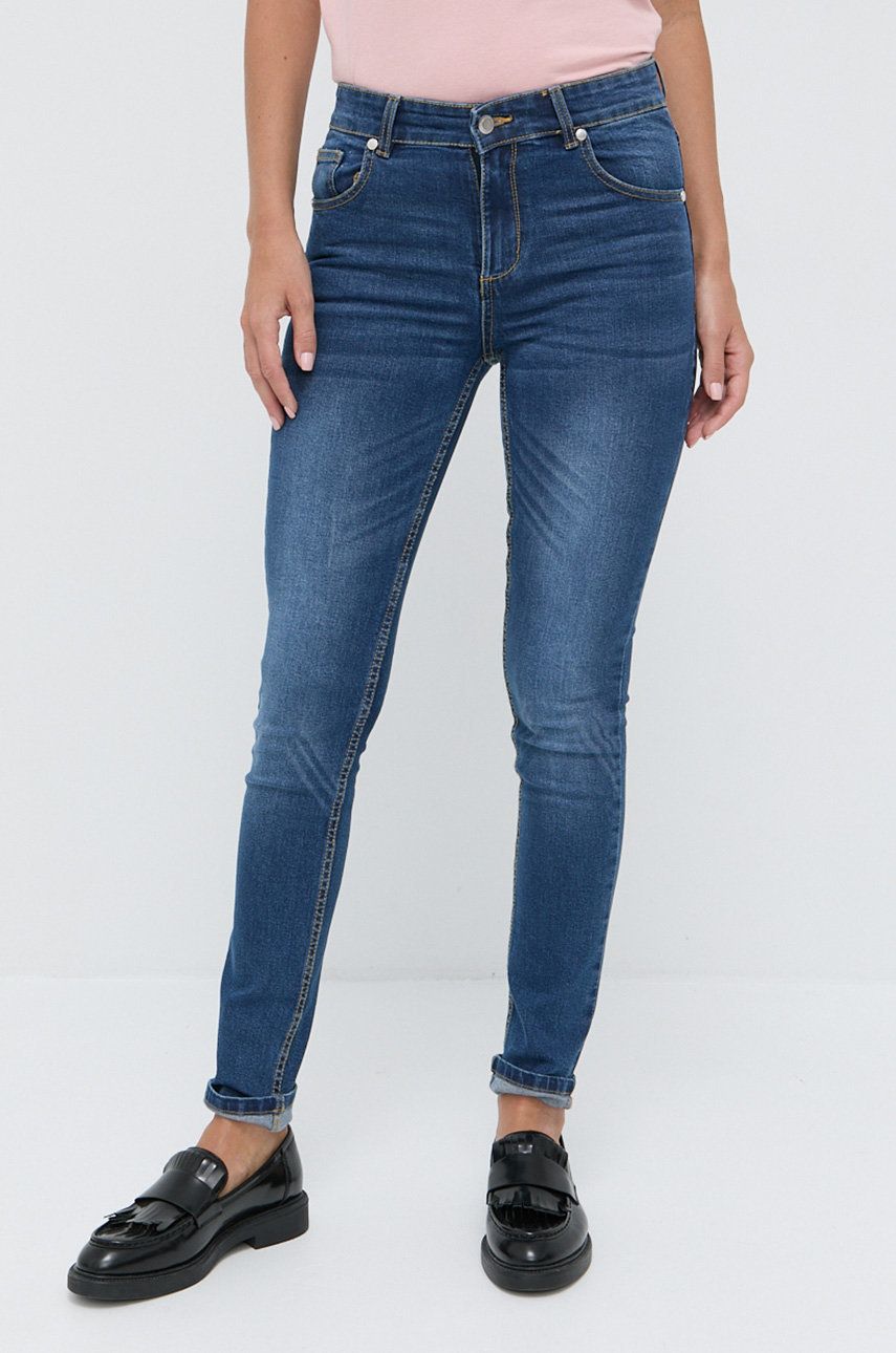 Silvian Heach Jeans Kim femei, medium waist answear.ro imagine megaplaza.ro