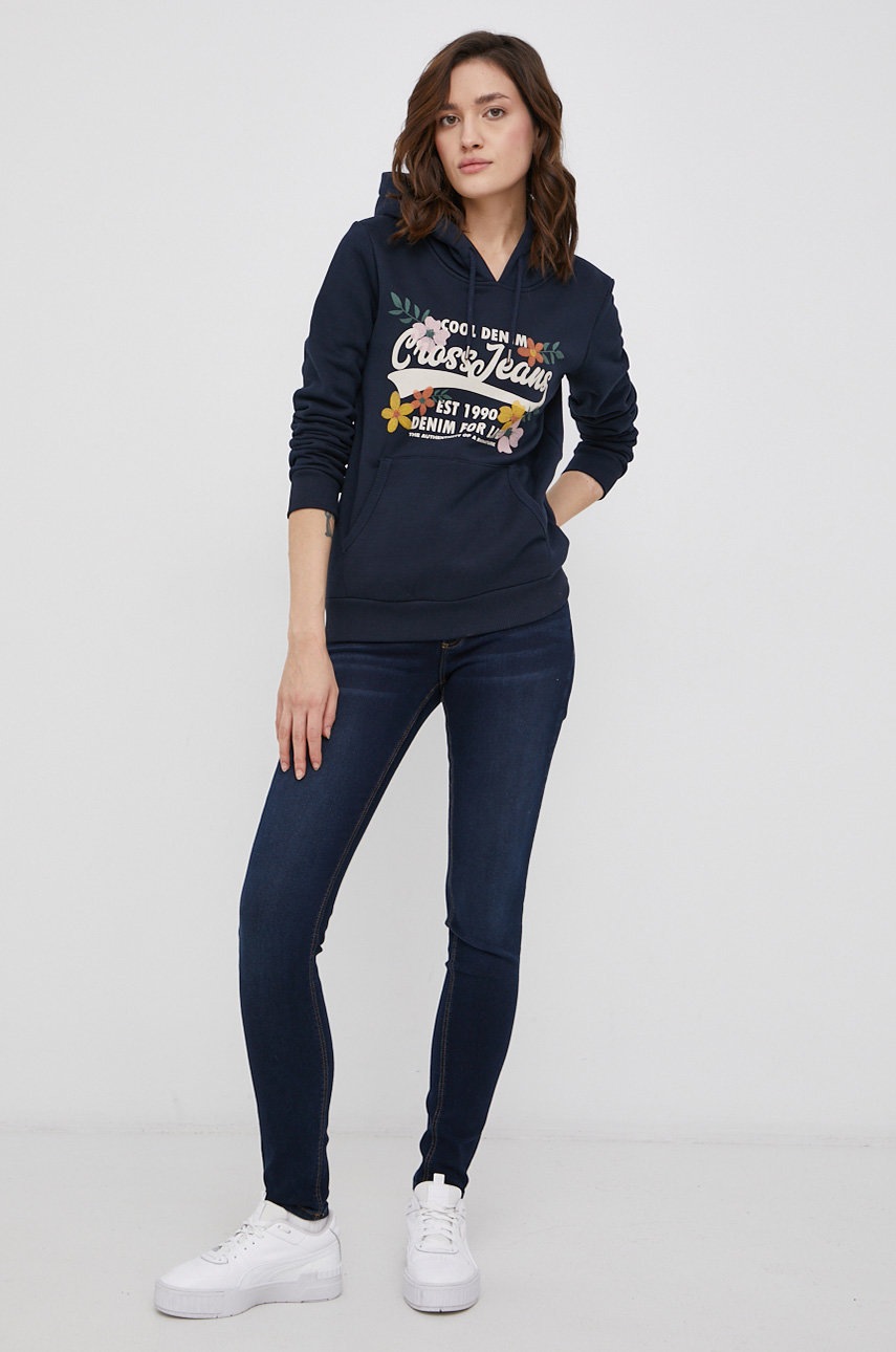 

Джинсы Cross Jeans Alan женские цвет высокая посадка