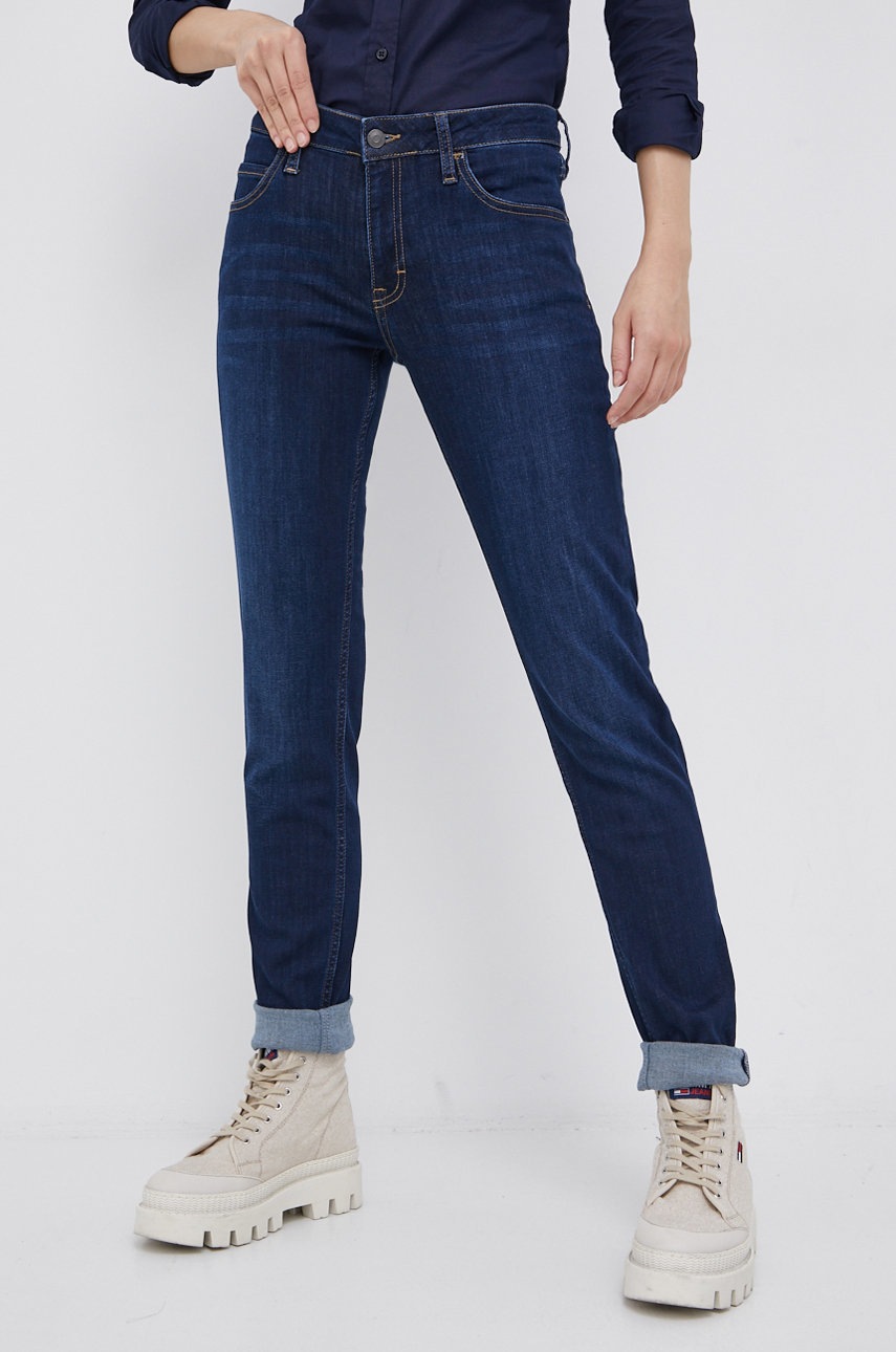 

Дънки Cross Jeans Rosalie дамски със стандартна талия, Син