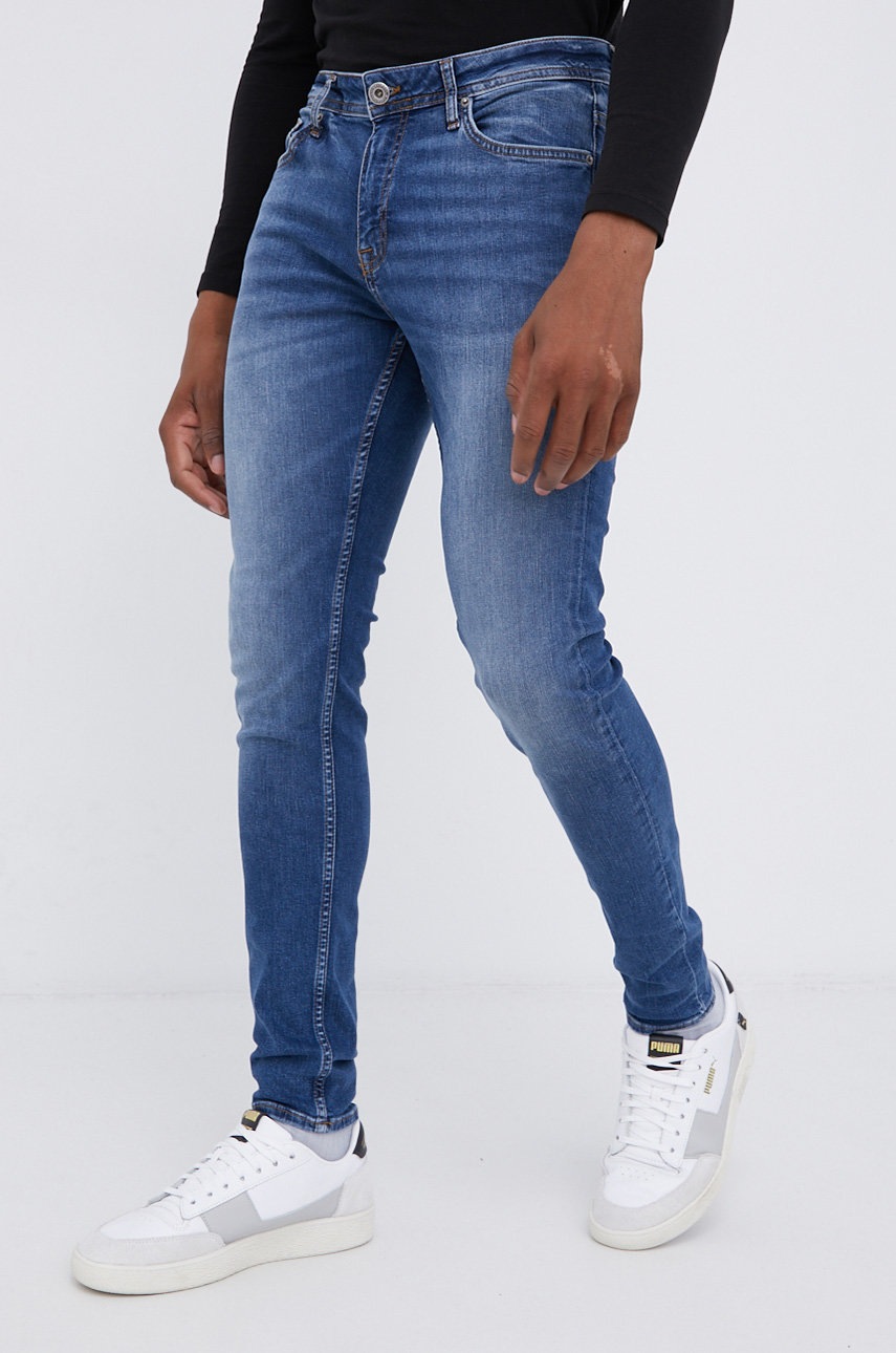 

Памучни дънки Cross Jeans Scott мъжки, Син