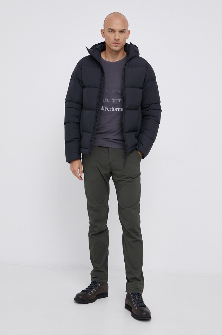 

Штани Wrangler ATG чоловічі колір зелений пряме