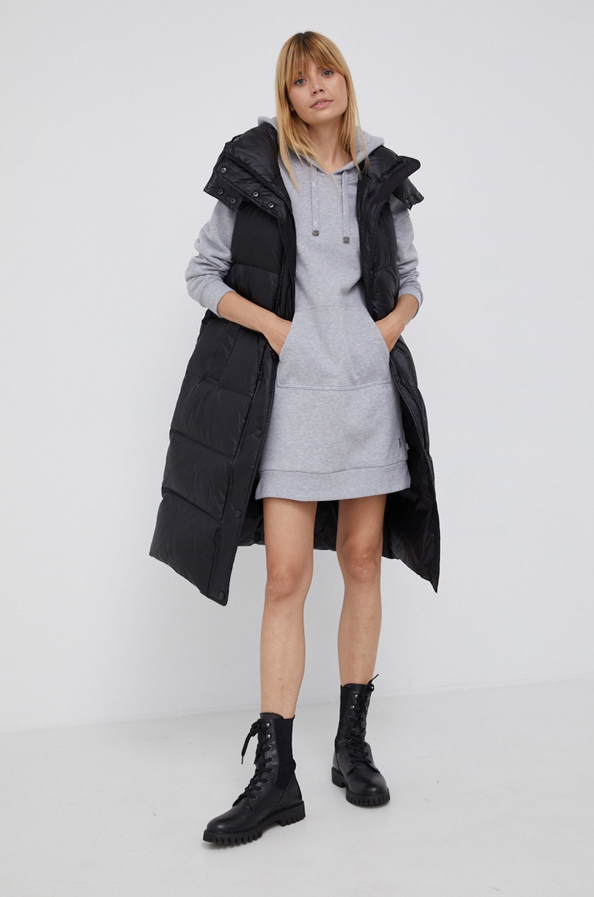 

Платье Frieda & Freddies цвет серый mini oversize