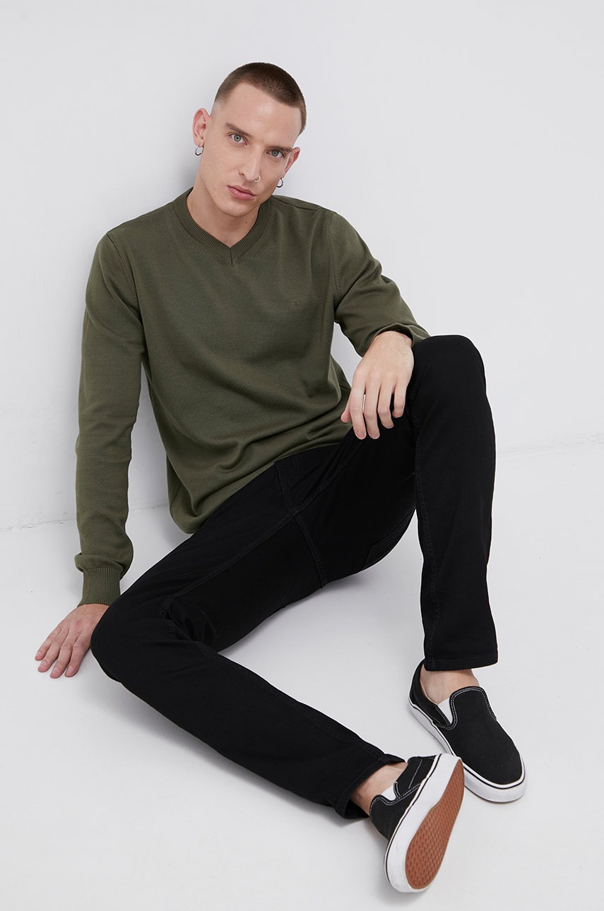

Хлопковый свитер Cross Jeans мужской