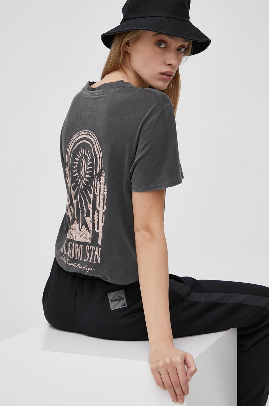 

Volcom - Памучна тениска, Сив