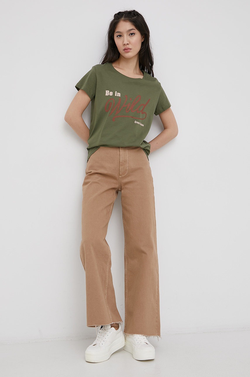 

Хлопковая футболка Cross Jeans