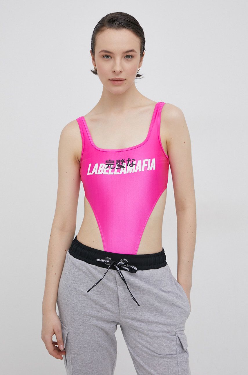 LaBellaMafia top femei, culoarea roz imagine reduceri black friday 2021 answear.ro