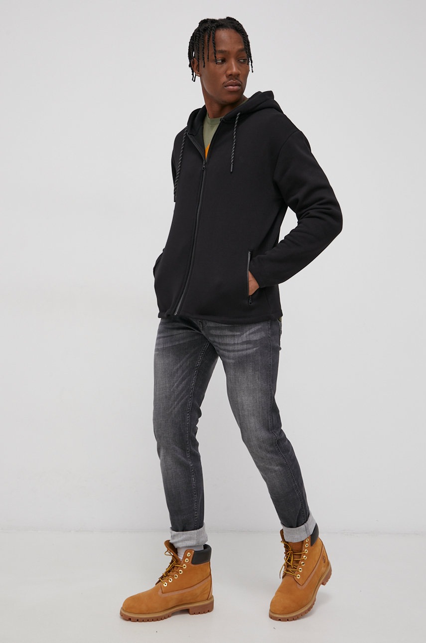 

Бавовняна футболка Cross Jeans колір зелений з аплікацією