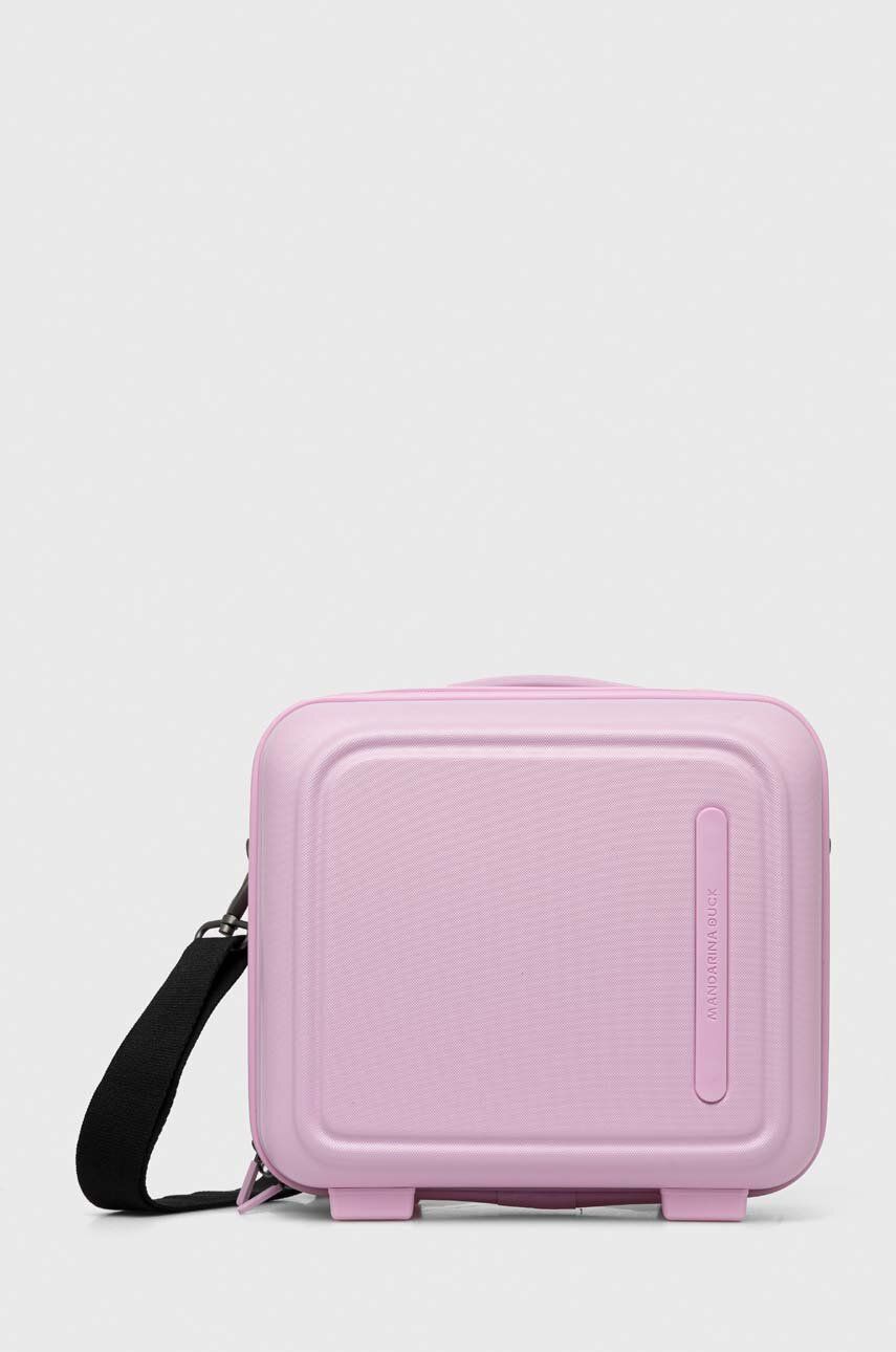 Levně Kosmetická taška Mandarina Duck LOGODUCK + růžová barva, P10SZN01