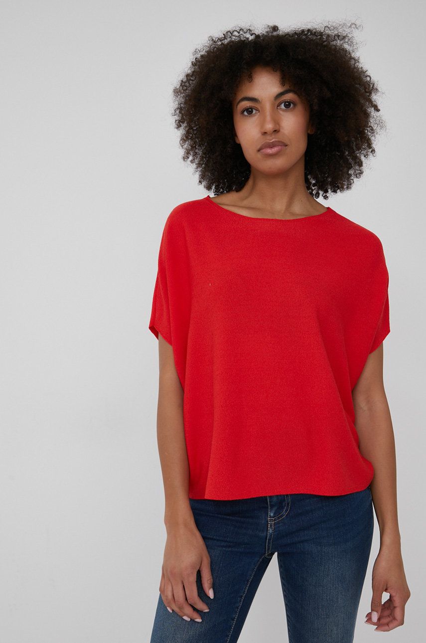 XT Studio pulover femei, culoarea rosu answear.ro